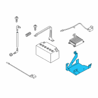 OEM 2015 BMW 535d xDrive Holder Diagram - 61-42-9-212-120