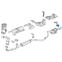 OEM Ram ProMaster 3500 Hanger-Exhaust Support Diagram - 68201398AA