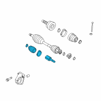 OEM Jeep Kit-Stub Shaft Diagram - 68275702AA