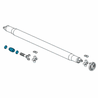 OEM 2019 Chevrolet Silverado 1500 LD Boot Diagram - 84186768