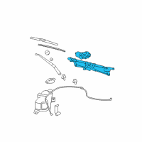 OEM 2009 Chevrolet HHR Front Transmission Diagram - 15793206