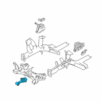 OEM 2020 Hyundai Venue Bracket Assembly-Roll Rod Diagram - 21950-K2000