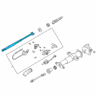 OEM 1997 Chevrolet Express 2500 Steering Shaft Diagram - 26044976