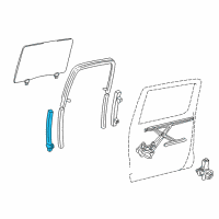 OEM 2008 Toyota Tacoma Guide Channel Diagram - 67405-04030