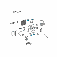 OEM Lexus Damper Servo Sub-Assembly (For Airmix) Diagram - 87106-50370