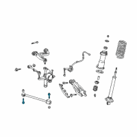 OEM Lexus IS300 Bolt, W/Washer Diagram - 90119-12154