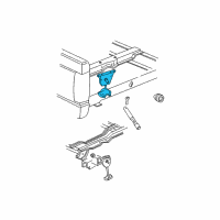 OEM 1996 GMC Sonoma Lifter Diagram - 15740950