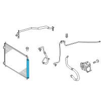 OEM Lexus Dryer, Cooler Diagram - 88474-47030