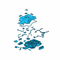 OEM 2014 Chevrolet Spark EV Battery Assembly Diagram - 19332476