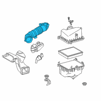 OEM 2019 Toyota Avalon Outlet Tube Diagram - 17881-0P230