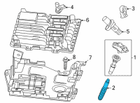 OEM 2019 Chevrolet Camaro Spark Plug Diagram - 12642722