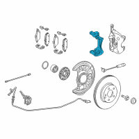 OEM Infiniti Member-Torque, Front, RH Diagram - 41014-5DA0A