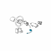 OEM Lincoln Navigator Front Sensor Diagram - F65Z-14B004-AC