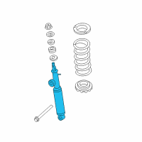 OEM 2017 Nissan Armada ABSORBER Kit - Shock, Rear Diagram - E6210-1LA8A