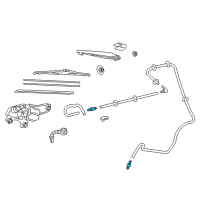 OEM 2010 Toyota Land Cruiser Connector Diagram - 85375-0E010