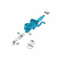 OEM 2013 Buick LaCrosse Steering Column Diagram - 39008866