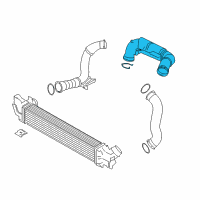 OEM 2022 BMW 228i xDrive Gran Coupe Filtered Air Pipe With Resonator Diagram - 13-71-7-619-268