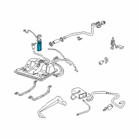 OEM 2005 Chevrolet Impala Fuel Pump Diagram - 19369965