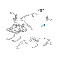 OEM Bracket-Fuel Filter Diagram - 10400617