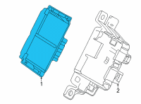 OEM 2015 Chevrolet Suburban Module Diagram - 84876546