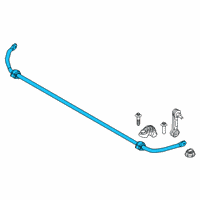 OEM 2019 BMW X1 Stabilizer, Rear Axle Diagram - 33-50-6-853-923