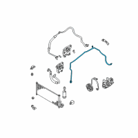 OEM 2001 Nissan Sentra Pipe-Front Cooler, High Diagram - 92440-4Z000