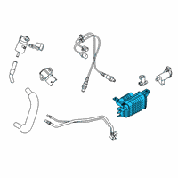 OEM 2020 Kia Soul CANISTER Assembly Diagram - 31420K0500