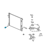 OEM 2022 Acura MDX Bolt, Drain Diagram - 19017-5AA-A01