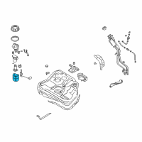 OEM 2005 Dodge Stratus Fuel Pump Diagram - MR431091