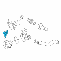 OEM 2014 Nissan Altima Gasket-Water Pump Diagram - 21014-3TA0B