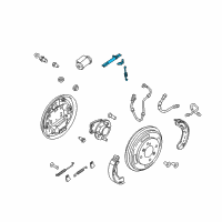 OEM 2013 Ford Fiesta Adjuster Diagram - 8V5Z-2040-A