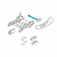 OEM 2003 Mercury Sable Seat Switch Diagram - 1L5Z-14A701-AA