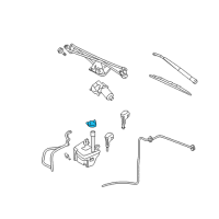 OEM 2010 Ford Explorer Sport Trac Reservoir Cap Diagram - 1L2Z-17632-AA