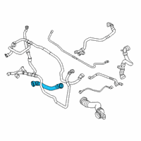 OEM 2022 BMW X4 HOSE, RADIATOR Diagram - 17-12-8-054-854