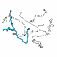 OEM 2021 BMW X3 HOSE CHARGE AIR COOLER Diagram - 17-12-8-053-467