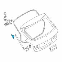 OEM BMW X1 Retaining Mount, Rear Right Diagram - 51-24-2-990-134