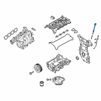 OEM 2021 Nissan Kicks Guide-Oil Level Gauge Diagram - 11150-5RL0A