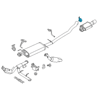 OEM 2008 Ford Expedition Rear Hanger Diagram - 8L1Z-5260-A