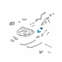 OEM Honda Civic Sensor Assy., Vent Pressure Diagram - 04101-P2P-A01