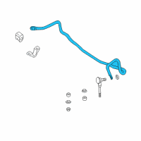 OEM 1995 Nissan Quest Bar TORSION STB Diagram - 54611-7B000