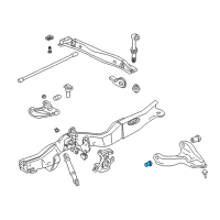 OEM 1996 Buick Commercial Chassis Bushing Asm-Steering Knuckle Lower Control Arm Front Diagram - 14041609