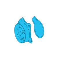 OEM Toyota Matrix Water Pump Diagram - 16100-09560