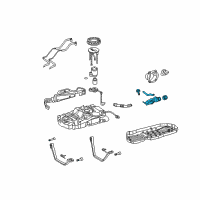 OEM 2006 Toyota Tundra Inlet Pipe Diagram - 77201-0C070