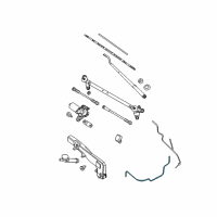 OEM 2009 Nissan Pathfinder Hose-Washer Diagram - 28975-EA511