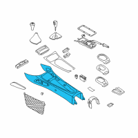 OEM 2008 BMW Z4 Centre Console Diagram - 51-16-7-053-115