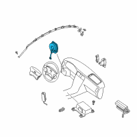OEM 2006 Nissan Murano Sensor Assembly-Steering Angle Diagram - 47945-3X10A