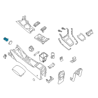 OEM 2022 Nissan Sentra Socket-Assembly Diagram - 25331-6CA0A