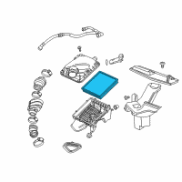 OEM Chevrolet Malibu Filter Element Diagram - 20972655