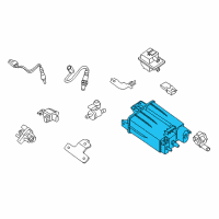 OEM Nissan Evaporative Emission Canister Diagram - 14950-4RA0A