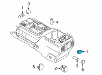 OEM 2022 Ford F-150 SWITCH ASY Diagram - ML3Z-14D694-AA